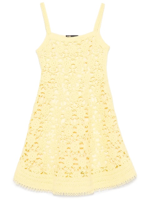 Maje crochet-knit dress - Yellow - zdjęcie produktu nr 1