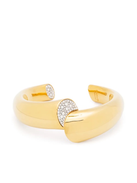 Lanvin Sequence crystal-embellished bracelet - Gold - zdjęcie produktu nr 1