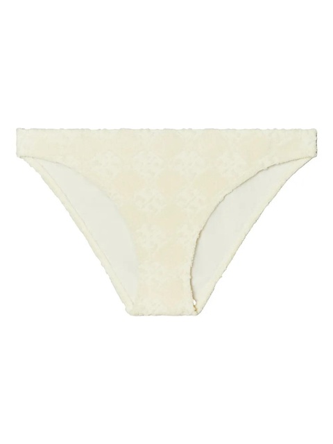 Tory Burch Terry logo bikini bottoms - Neutrals - zdjęcie produktu nr 2