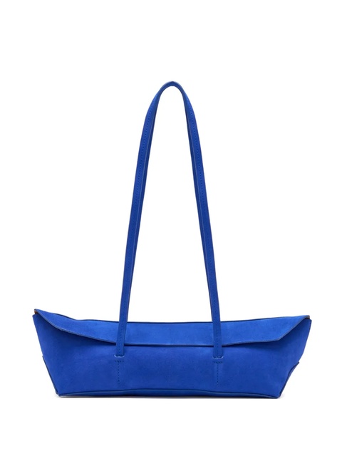 Christopher Esber Gondola suede shoulder bag - Blue - zdjęcie produktu nr 1