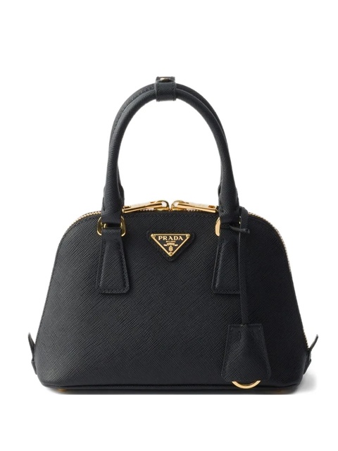 Prada saffiano-leather zip tote bag - Black - zdjęcie produktu nr 1