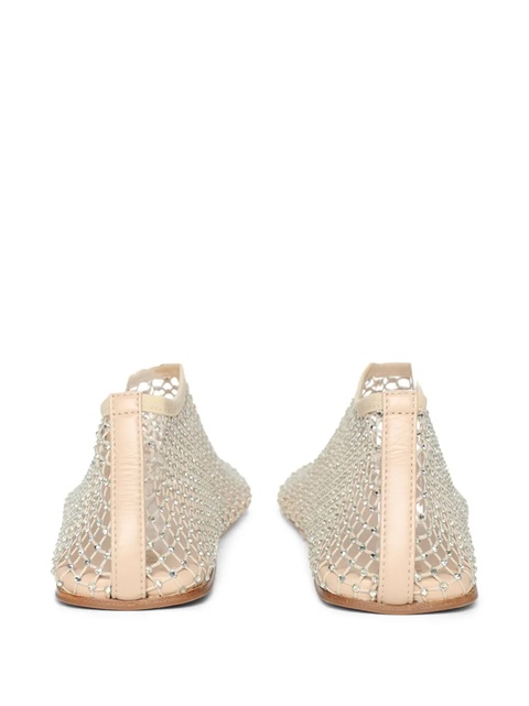 Christopher Esber Minette mesh ballerina shoes - Neutrals - zdjęcie produktu nr 1