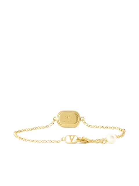 Valentino Garavani logo-detail bracelet - Gold - zdjęcie produktu nr 1