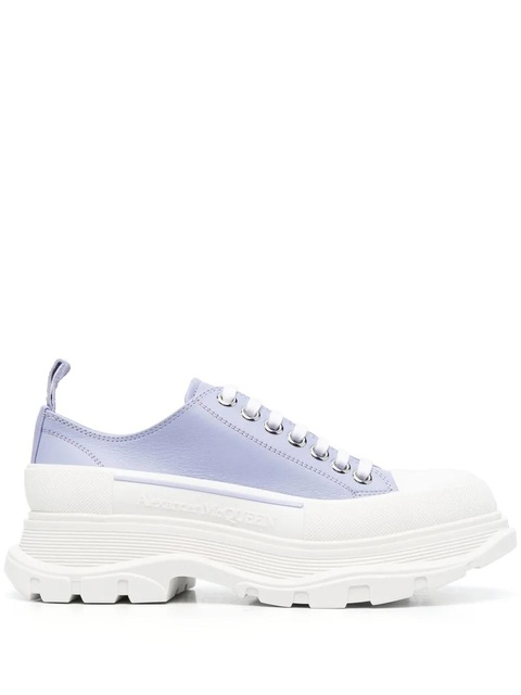Alexander McQueen Tread Slick chunky-sole sneakers - Purple - zdjęcie produktu nr 1