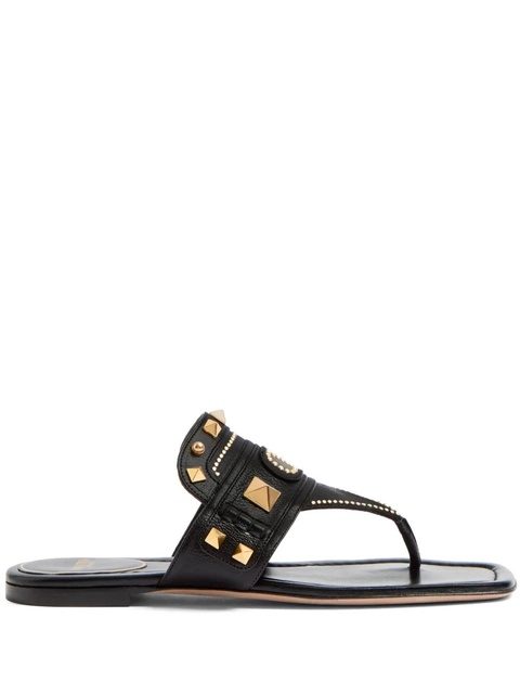 Valentino Garavani Plaster Caster thong sandals - Black - zdjęcie produktu nr 1