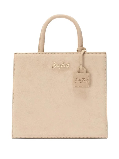 MC2 Saint Barth Midi Shop logo patch tote bag - Neutrals - zdjęcie produktu nr 1