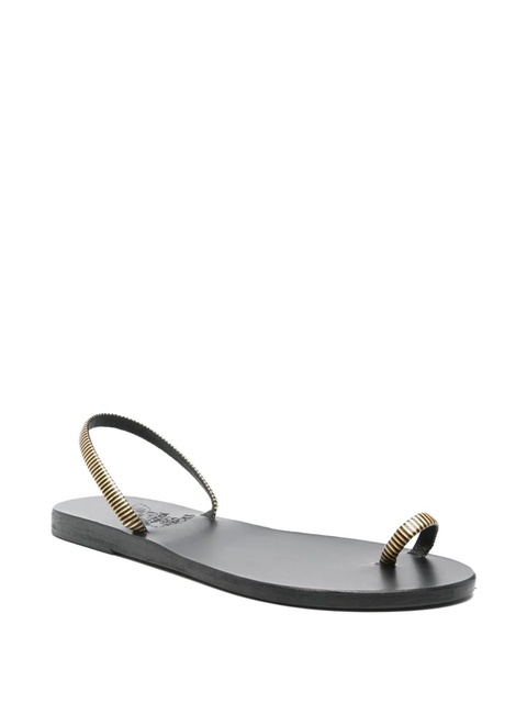 Ancient Greek Sandals Konaki chain-embellished sandals - Gold - zdjęcie produktu nr 2