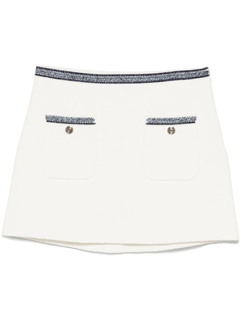 Maje A-line mini skirt - White - zdjęcie produktu nr 1