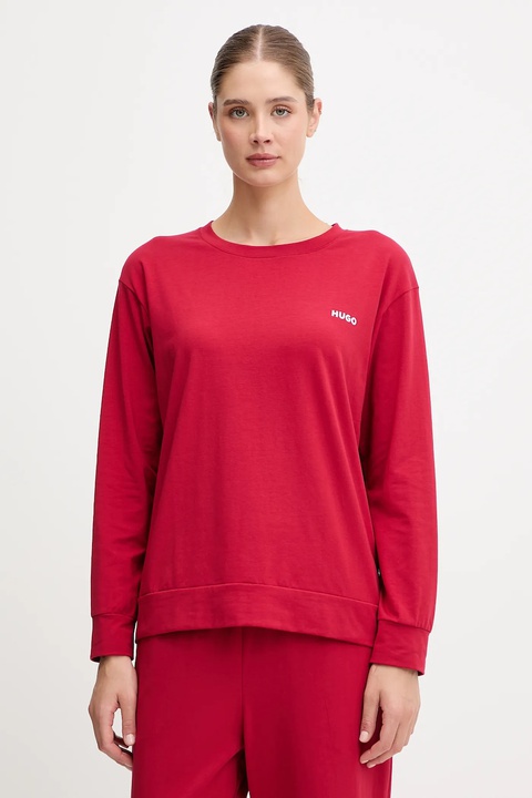 HUGO longsleeve lounge kolor czerwony 50555632 - zdjęcie produktu nr 1
