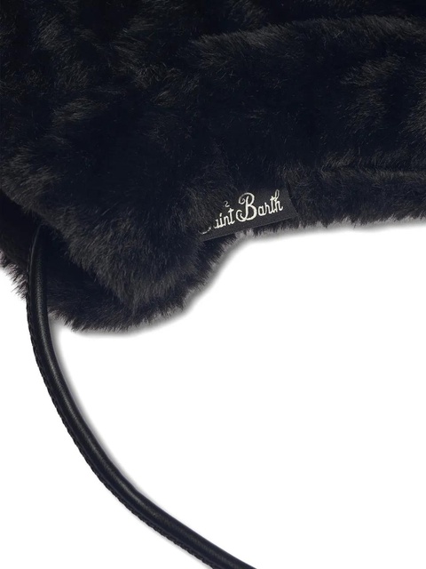 MC2 Saint Barth faux fur gloves - Black - zdjęcie produktu nr 2