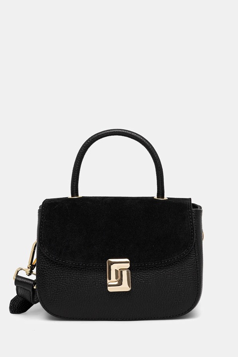 Answear.LAB torebka skórzana kolor czarny - zdjęcie produktu nr 1