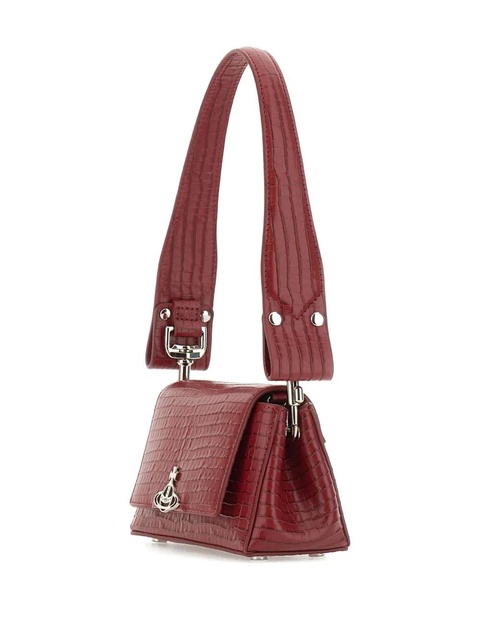 Vivienne Westwood crocodile-effect top-handle shoulder bag - Red - zdjęcie produktu nr 2