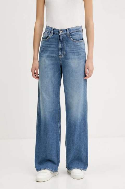 Tommy Jeans jeansy damskie kolor niebieski DW0DW20048 - zdjęcie produktu nr 1