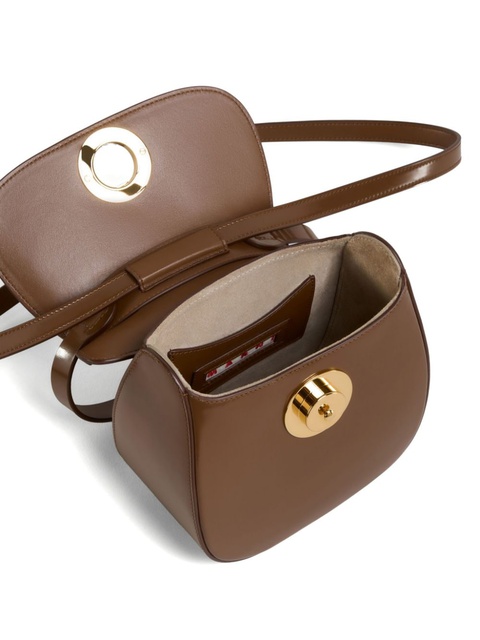Marni small Butterfly tote bag - Brown - zdjęcie produktu nr 2