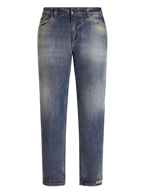 Dolce & Gabbana cotton jeans - Blue - zdjęcie produktu nr 1