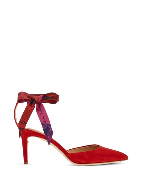 Ferragamo 70mm Iman pumps - Red - zdjęcie produktu nr 2