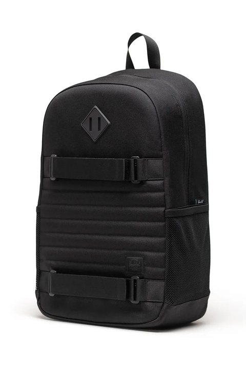 Herschel plecak Fleet Skate 28 L kolor czarny duży gładki 11668-00001-OS - zdjęcie produktu nr 2
