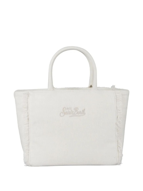 MC2 Saint Barth Colette fringed tote bag - White - zdjęcie produktu nr 2