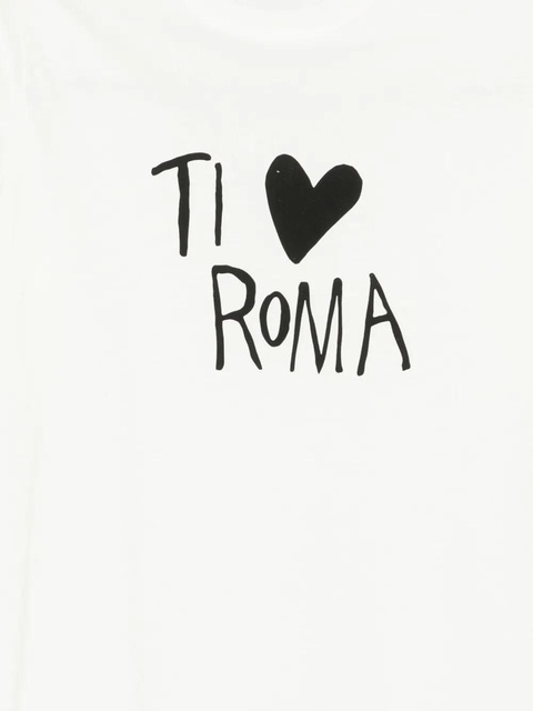 Alysi cotton T-shirt - White - zdjęcie produktu nr 2