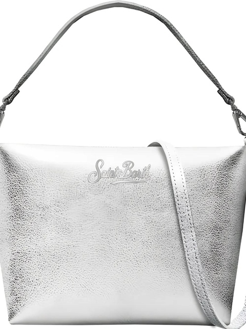MC2 Saint Barth Aline Shoulder logo strap shoulder bag - Silver - zdjęcie produktu nr 2