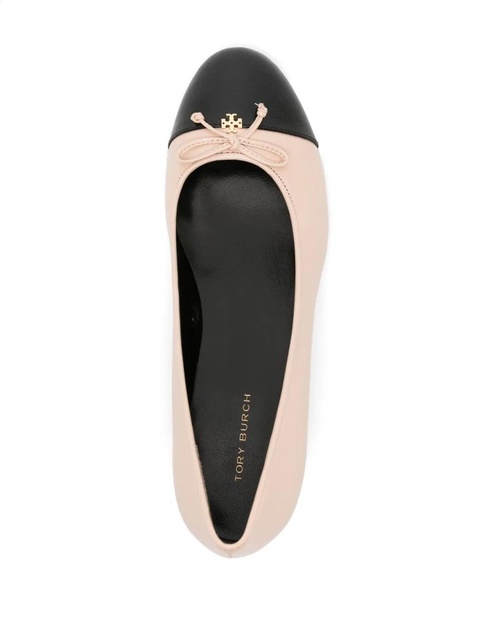 Tory Burch Cap-Toe 45mm leather pumps - Pink - zdjęcie produktu nr 2