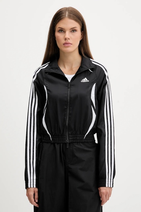 adidas Originals bluza Slim Tracktop damska kolor czarny z aplikacją KE9786 - zdjęcie produktu nr 1