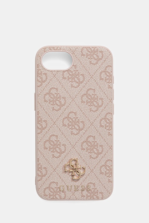 Guess etui na telefon iPhone 16e kolor różowy GUHMPSE4P4SM4MP - zdjęcie produktu nr 1