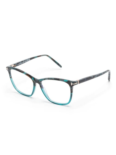 TOM FORD Eyewear butterfly-frame glasses - Blue - zdjęcie produktu nr 2