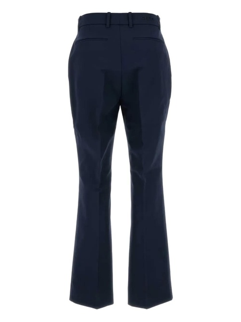 Gucci cotton trousers - Blue - zdjęcie produktu nr 2