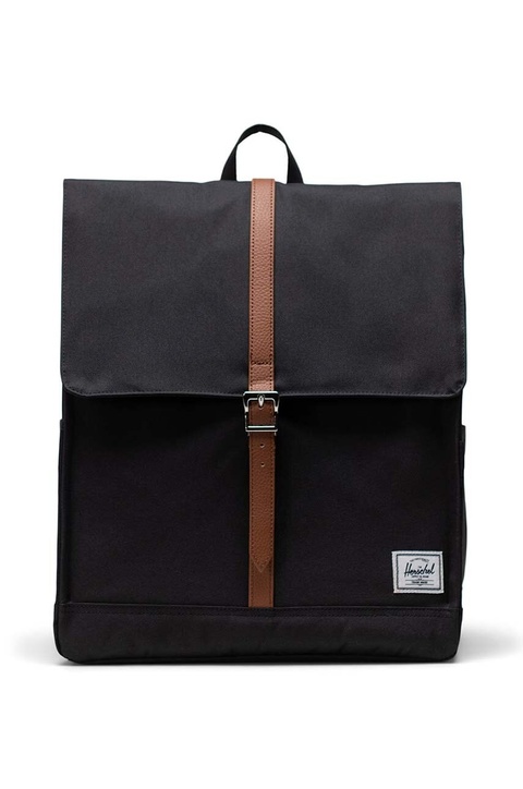 Herschel plecak City kolor czarny duży gładki - zdjęcie produktu nr 1