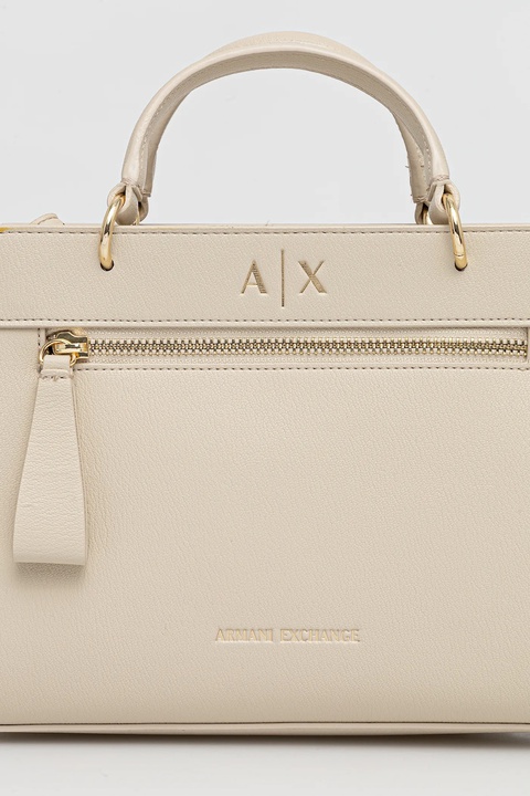 Armani Exchange torebka kolor beżowy XW001554 AF17117 - zdjęcie produktu nr 1