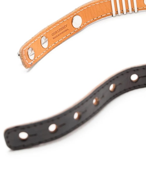 OUR LEGACY Cowboy wrap around necklace - Black - zdjęcie produktu nr 2