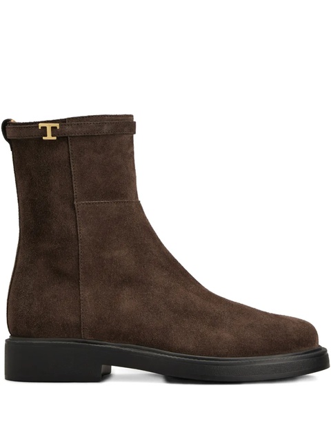 Tod's suede ankle boots - Brown - zdjęcie produktu nr 1