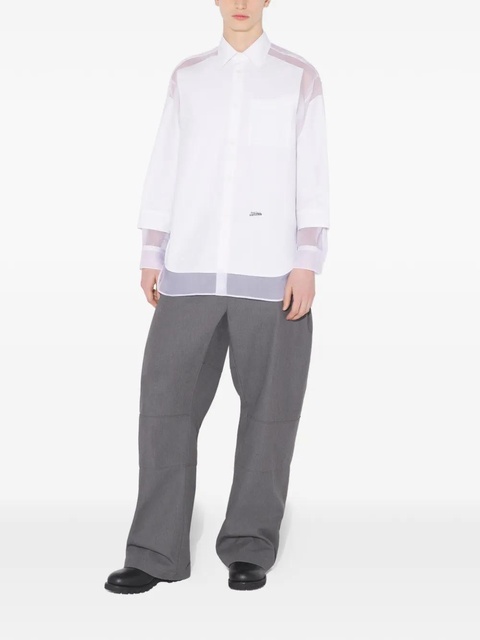 Jean Paul Gaultier buttoned petit grand shirt - White - zdjęcie produktu nr 1