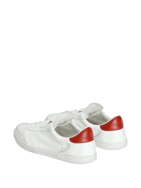 Dolce & Gabbana Saint Tropez leather-panel sneakers - White - zdjęcie produktu nr 2