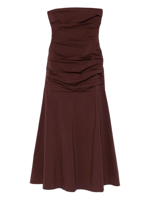 St. Agni strapless maxi dress - Brown - zdjęcie produktu nr 1