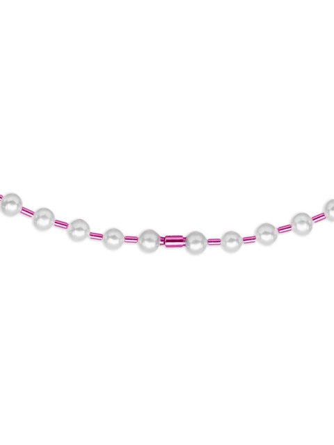 EÉRA 18K white gold Vita pearl necklace - Pink - zdjęcie produktu nr 2