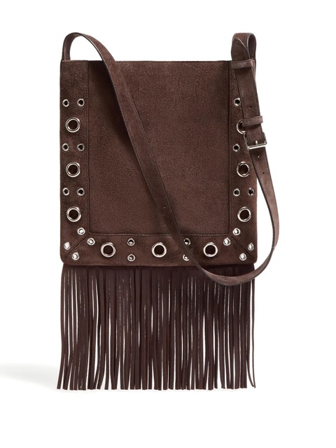 Valentino Garavani embroidered cross body bag - Brown - zdjęcie produktu nr 2