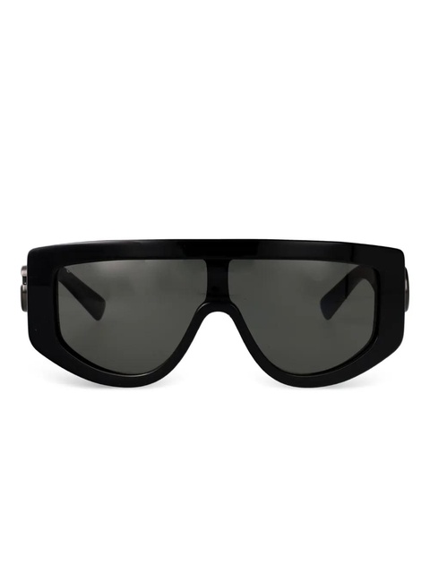 Gucci Eyewear Double G pilot-frame sunglasses - Black - zdjęcie produktu nr 1