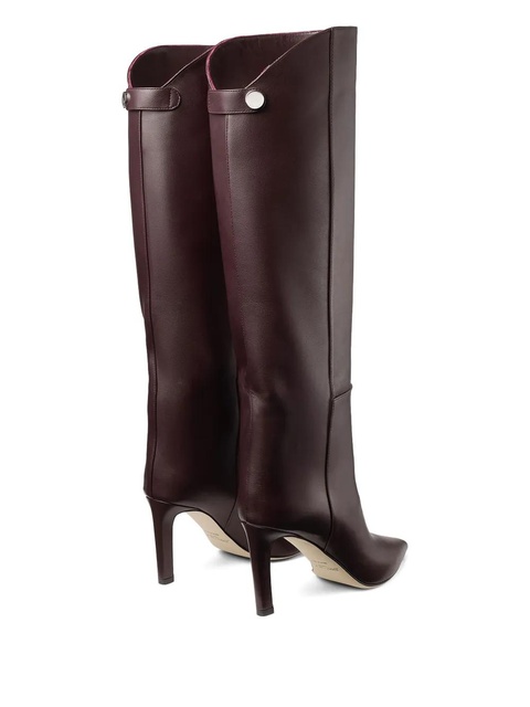 Jimmy Choo 85mm Alizze knee-high boots - Brown - zdjęcie produktu nr 2