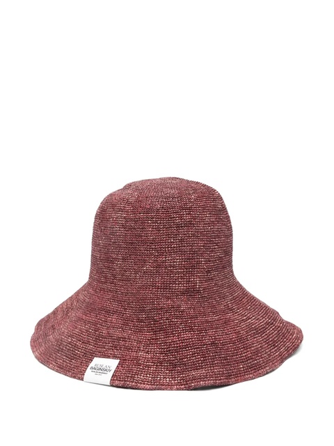 Ruslan Baginskiy interwoven-design bucket hat - Red - zdjęcie produktu nr 1
