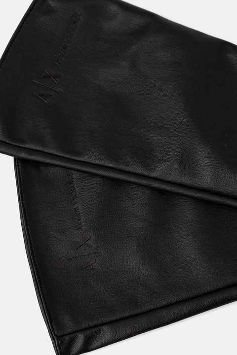 Armani Exchange rękawiczki damskie kolor czarny XW001498 AF16106 - zdjęcie produktu nr 2