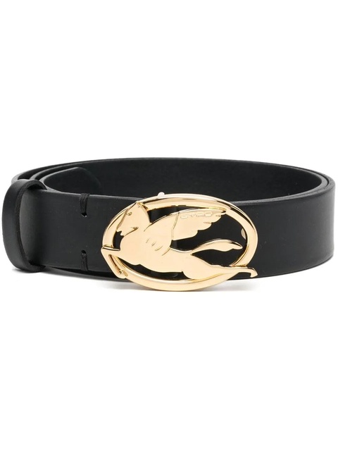 ETRO logo-plaque leather belt - Black - zdjęcie produktu nr 2