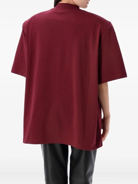 The Attico Classic T-shirt - Red - zdjęcie produktu nr 2