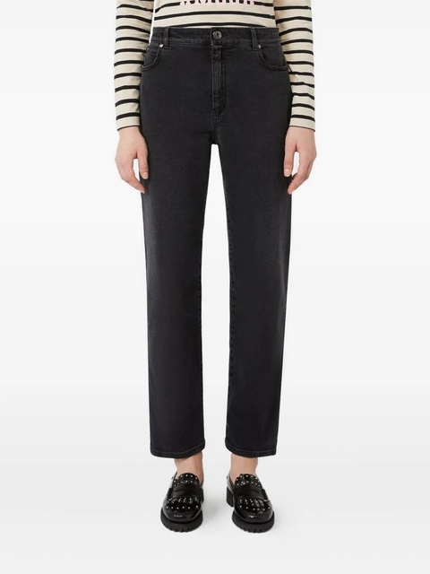 Max Mara Cinese straight-leg jeans - Black - zdjęcie produktu nr 1