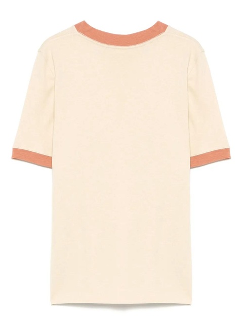 Chloé logo-print T-shirt - Neutrals - zdjęcie produktu nr 2