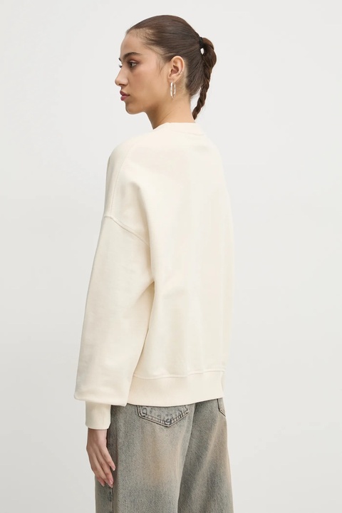 Guess Originals bluza bawełniana damska kolor beżowy z nadrukiem W5RQ14 K68I1 - zdjęcie produktu nr 2