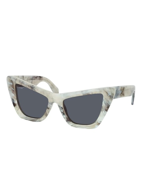 Off-White cat-eye full-rim sunglasses - Neutrals - zdjęcie produktu nr 2