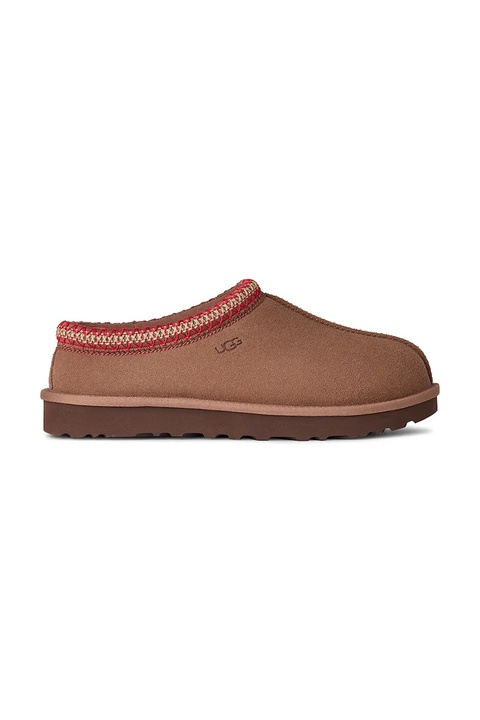 UGG kapcie zamszowe Tasman II kolor brązowy 1174470.RYK - zdjęcie produktu nr 1