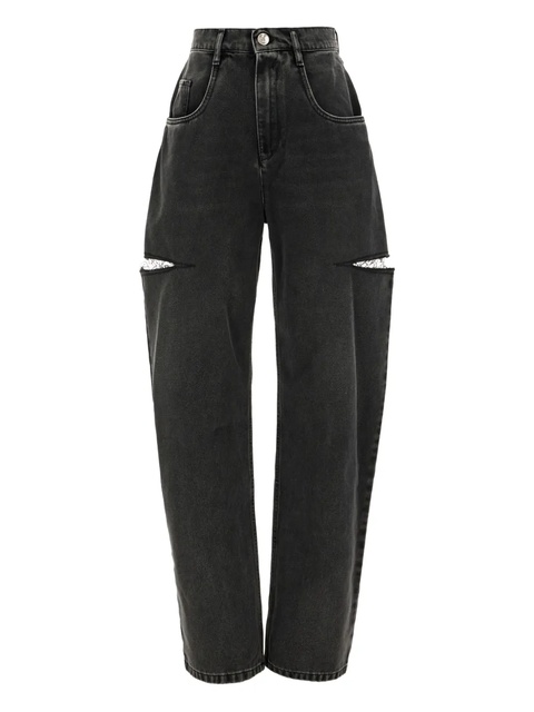 Maison Margiela cut-out five-pocket design jeans - Grey - zdjęcie produktu nr 1